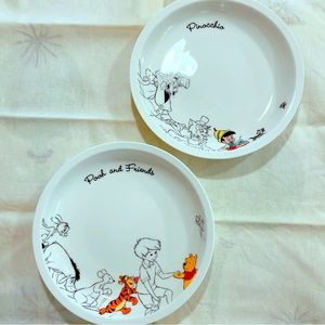 Original Disney Plates. 2